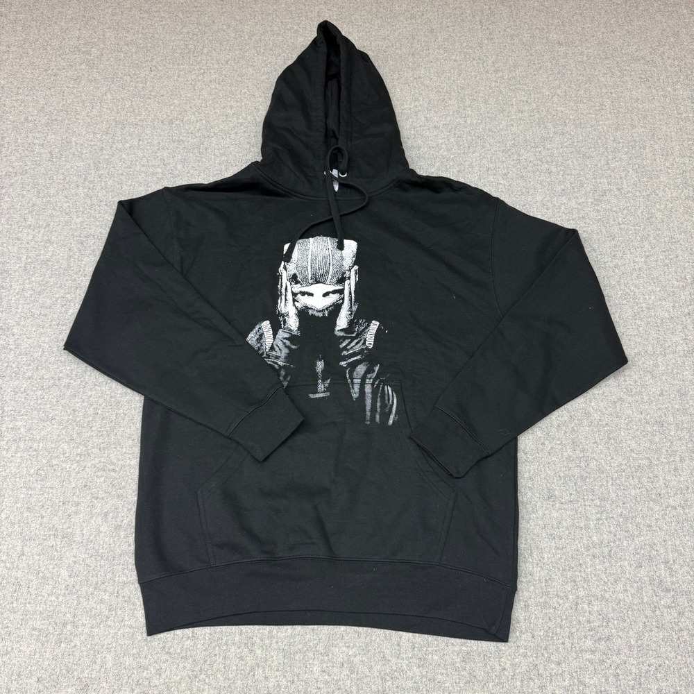 Twenty One Pilots The Clancy Tour Breach 2025 Hoodie Size L Black Graphic Concer